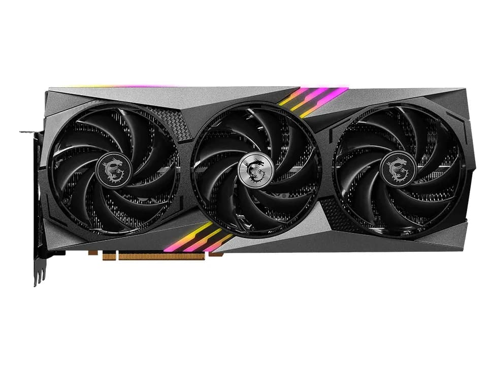 MSI RTX 4090 Gaming X Trio, front